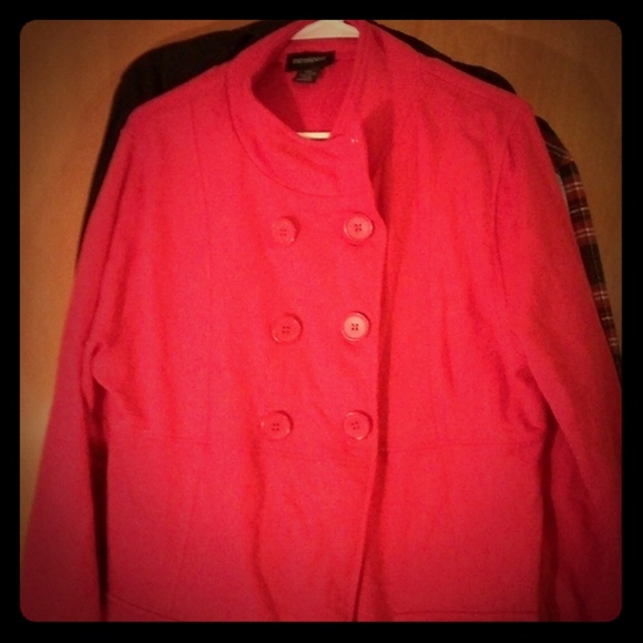 introspect Jackets & Blazers - Long 2x womens cotton coat.Euc